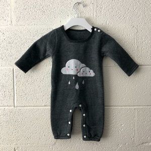 Boutique Brand fleece lined jumper sz: 0-6M